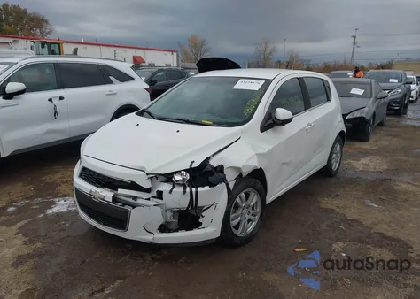 2013 Chevrolet Sonic Lt Manual from USA, damaged, VIN 1G1JD6SH7D4118570